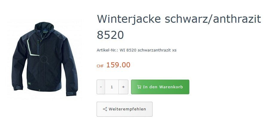 Wikland Giacche: Wikland Winterjacke 8520 Gr. XXL – Nuovo e nell'imballaggio originale da Uerkheim venduto da Kaufoption 3