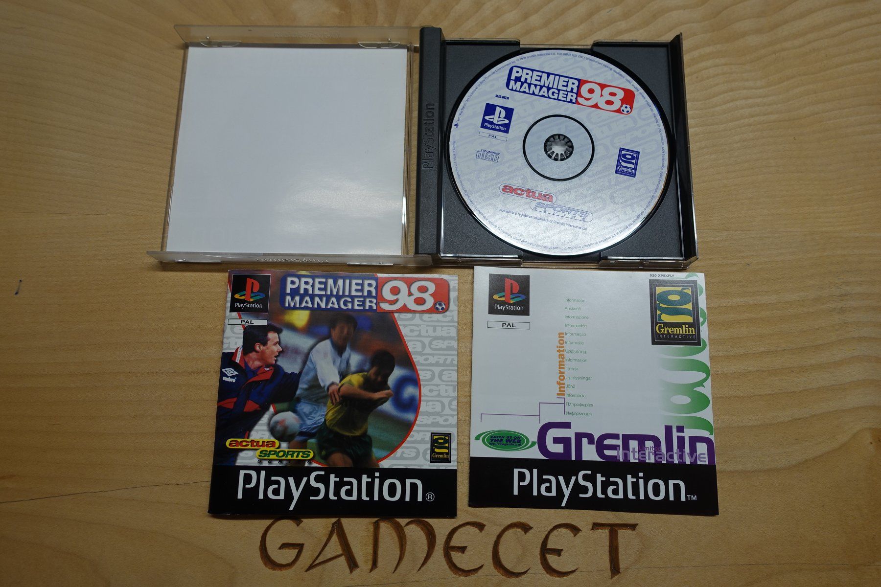 Sony Jeux: Premier Manager 98 – D'occasion à Steinach par Gamecet 3