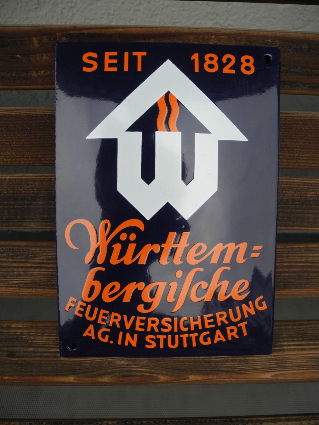 Insegne: VERSICHERUNG EMAILLESCHILD – Usato da Reinach AG venduto da Huckleberrysix 1