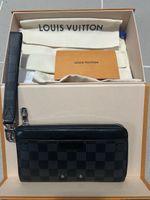 LOUIS VUITTON Damier Graphite Zippy Dragonne Long Wallet