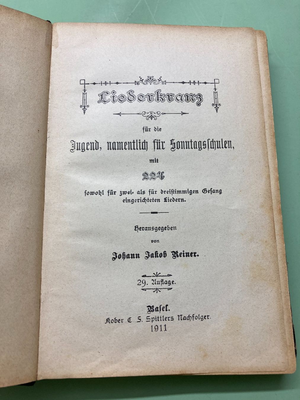 Libri: Liederkranz 1911, Antikes-Gesangbuch – Usato da Bauma venduto da Hmuggi