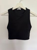 Zara Crop Top schwarz (M)
