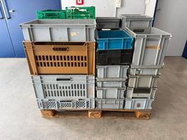 Aufbewahrungsbox Behälter Kunststoffbox 34 Stk.