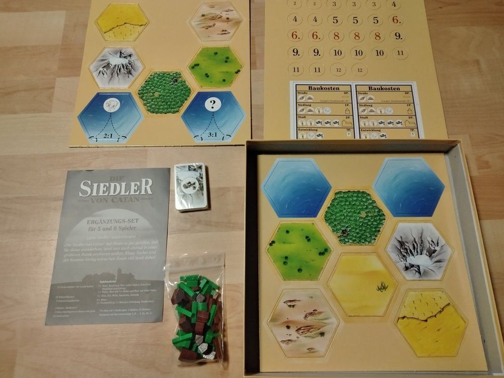 Die Siedler von Catan - Ergänzung für 5 - 6 Spieler (Gebraucht) in Pratteln für CHF 14.9 – mit
