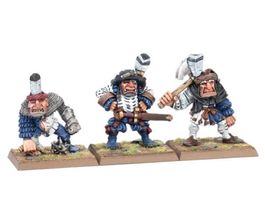 Warhammer - Tow - 3 Oger mit Handwaffen - Oger - Metal