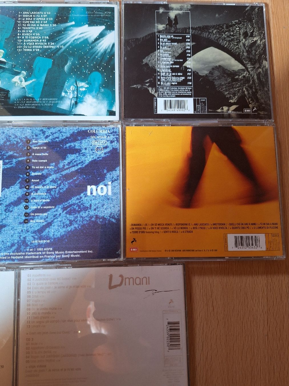 CD: I Muvrini 8 CD Sammlung – Usato da Genolier venduto da Antoine30 3