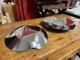 Alessi Resonance Metal Baskets - Polished Stainless Steel