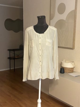 Nile Bluse 100% Seide