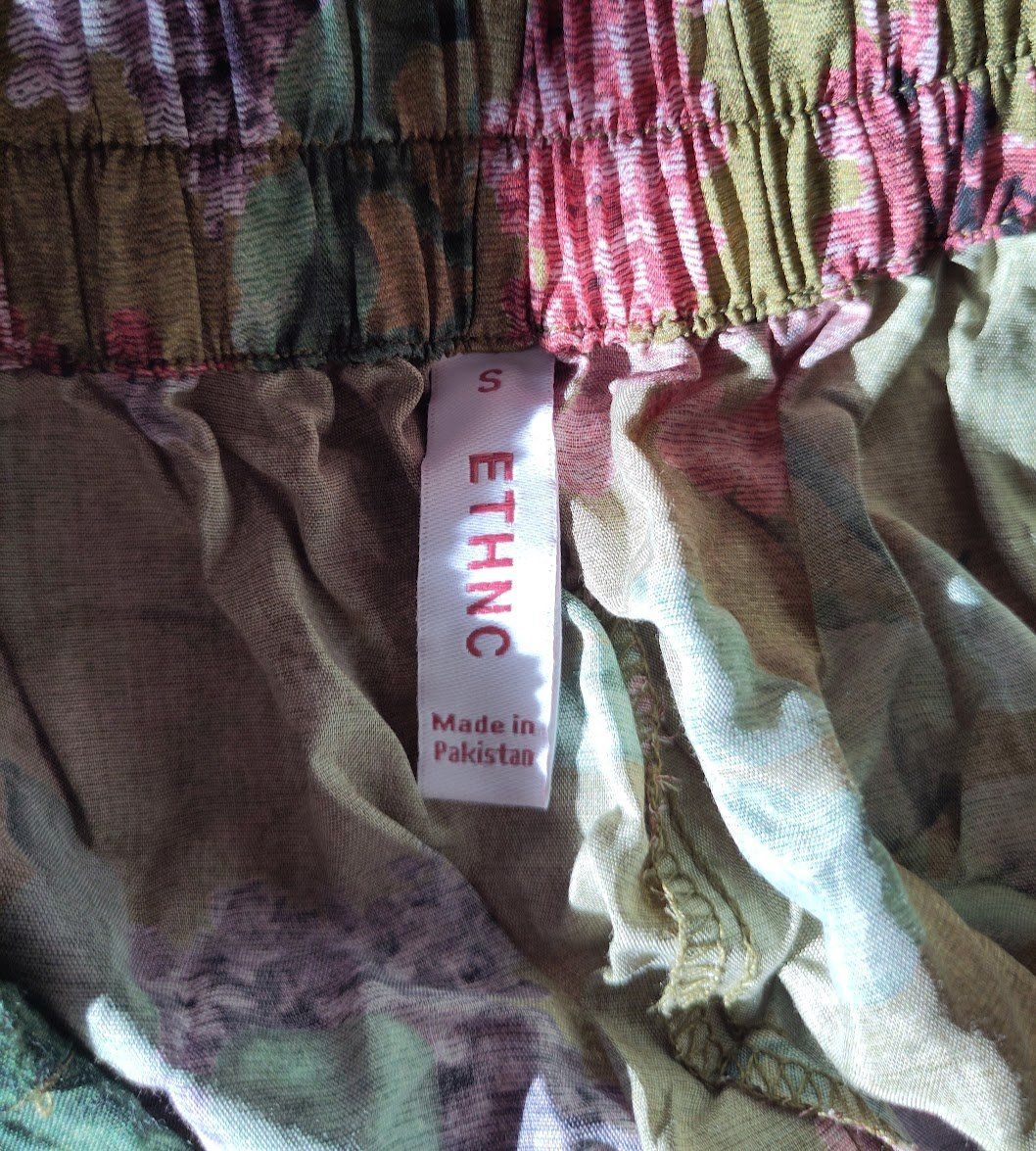 Pantaloni: Sommerhose mit Blumenmuster von Ethnc, Gr. S, neu – Nuovo (secondo la descrizione) da Lugano venduto da kat_lm5b 4