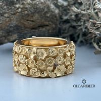 Statement Silber Ring 925  Grösse 64