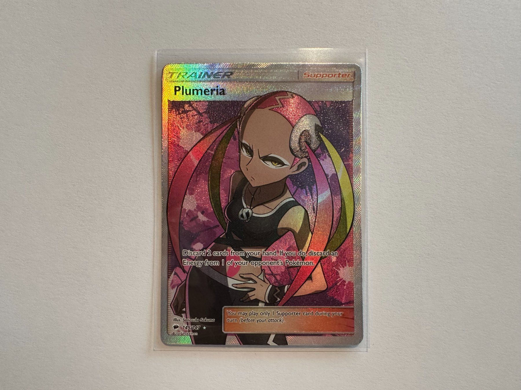 Pokémon Carte collezionabili: Trainer Plumeria Burning Shadows EN – Nuovo (secondo la descrizione) da Hagendorn venduto da Pokecollectorch