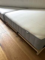 Ensemble literie IKEA (2 matelas, 2 sommiers)