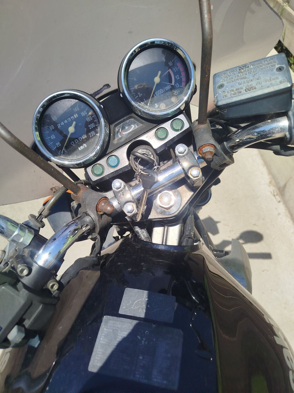 Kawasaki Strada: Kawasaki ER-5 2005 24435 Km – Difettoso da Savagnier venduto da Botteron_Recycling 4