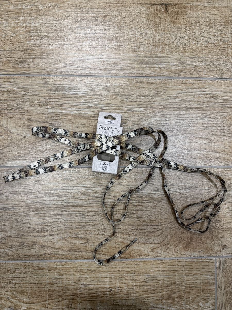 Damenschuhe: NEU Shoelace snakeskin pattern 120cm – Neu und originalverpackt aus St. Gallen von kka_l9wg