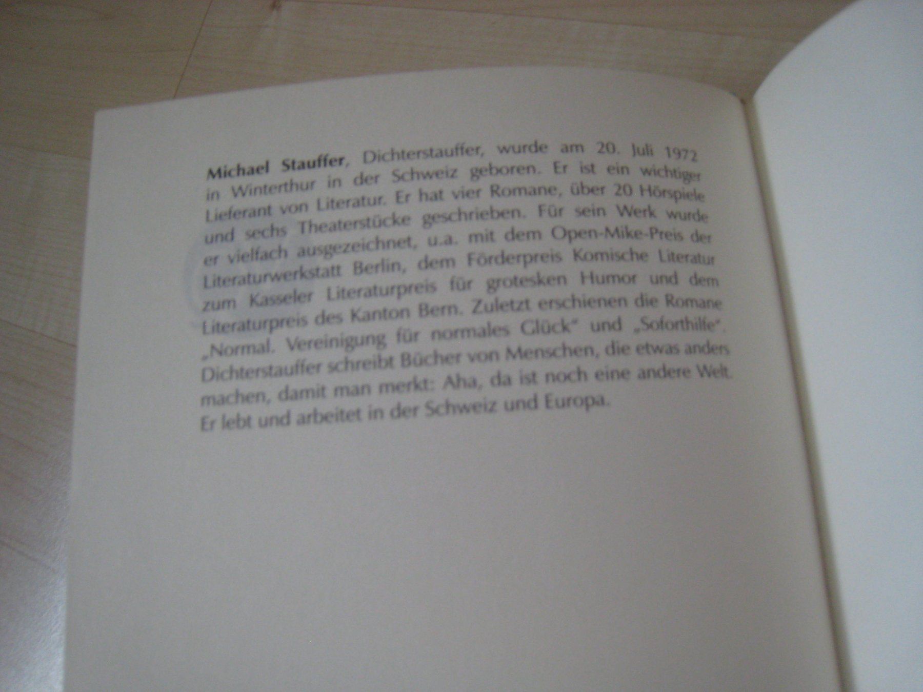 Libri: Michael Stauffer Pilgerreise Roman     mit CD – Usato da Dättlikon venduto da Mamakuga 4