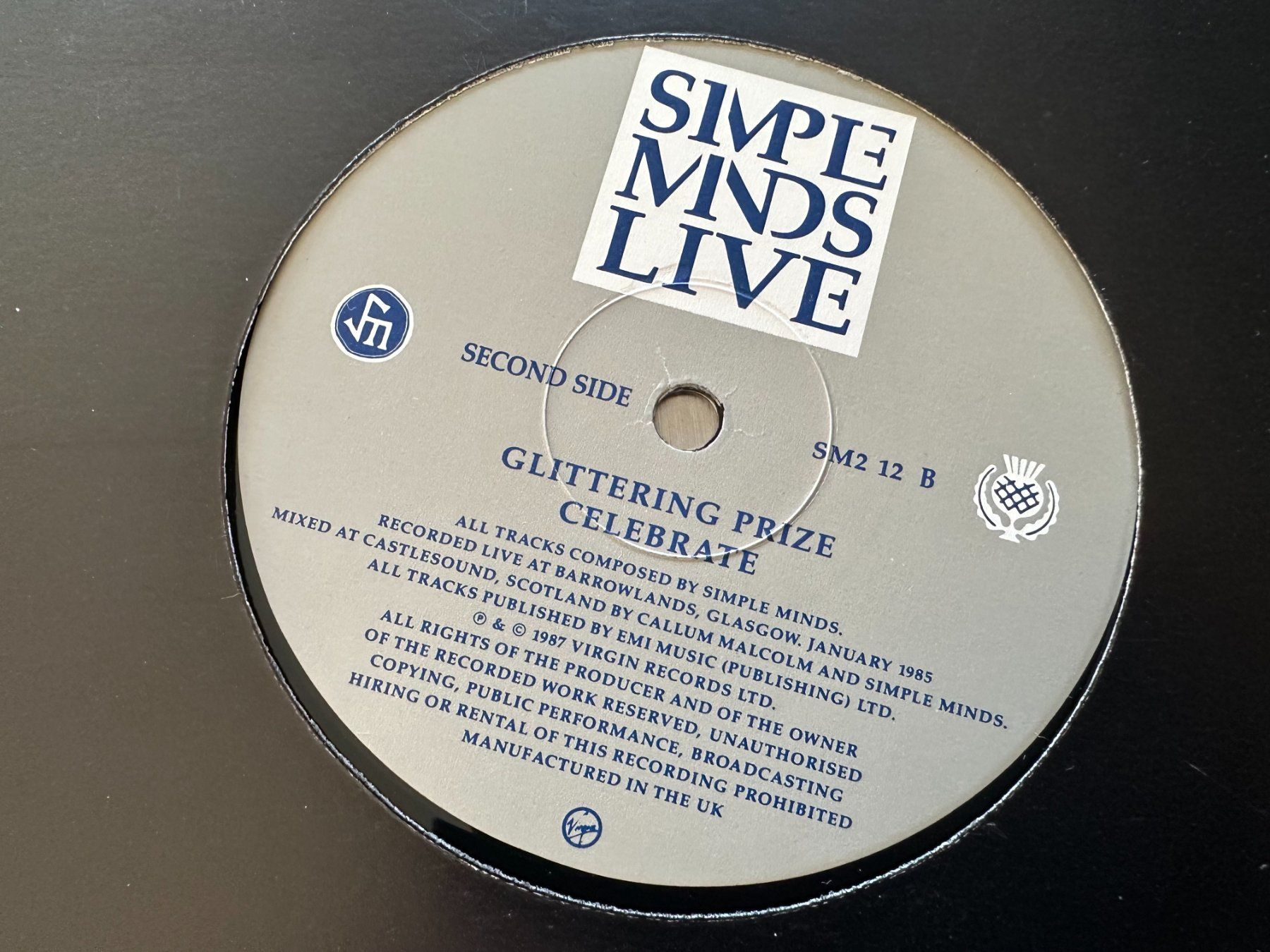 Schallplatten: SIMPLE MINDS 12 PROMISED YOU A MIRACLE - LIVE – Gebraucht aus Sion von jaipur1401 2