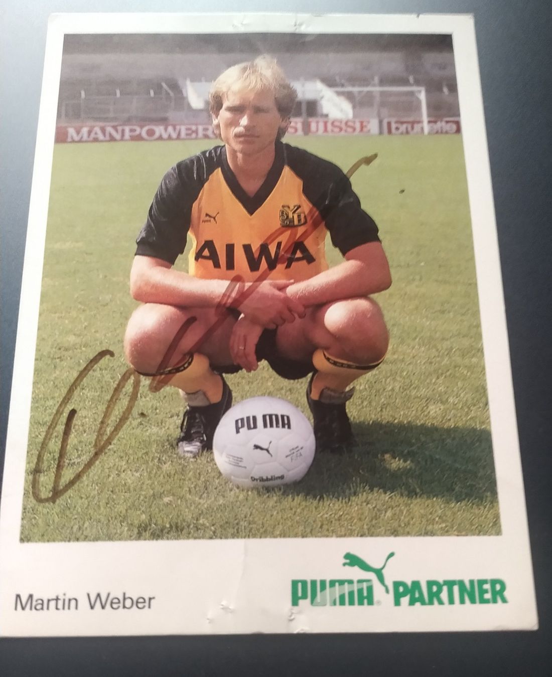 Autografi: Martin Weber ex, YB-Spieler – Usato da Biel/Bienne venduto da Ruediw