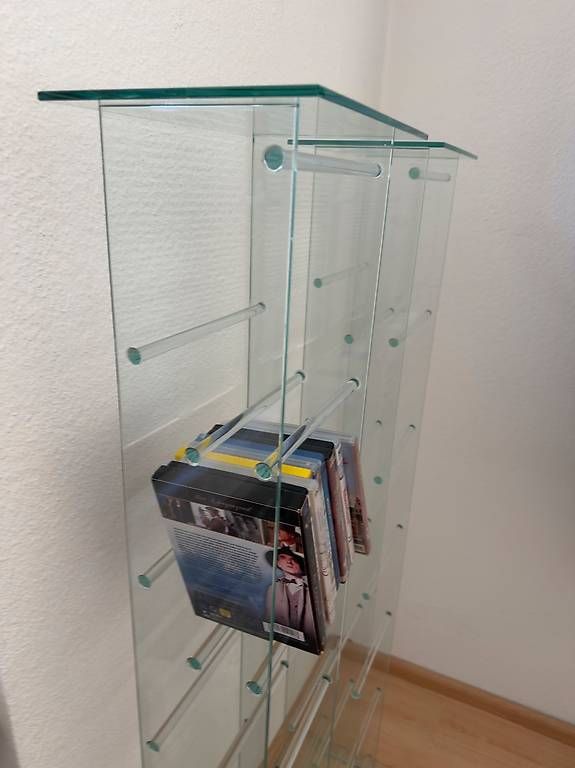 Racks & Ständer: CD- & Blueray Ständer aus Glas – Gebraucht aus Pratteln von Djfamily 2