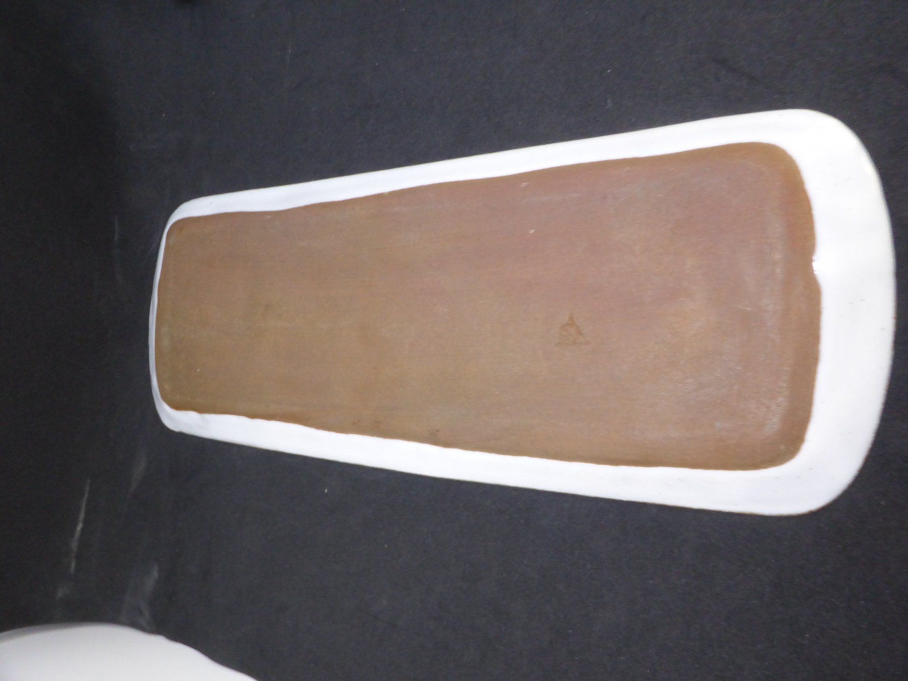 Servierplatten: Plat à cake signé ATCH Thierry et Chantal Robert en grès – Gebraucht aus Porrentruy von Kim017 1
