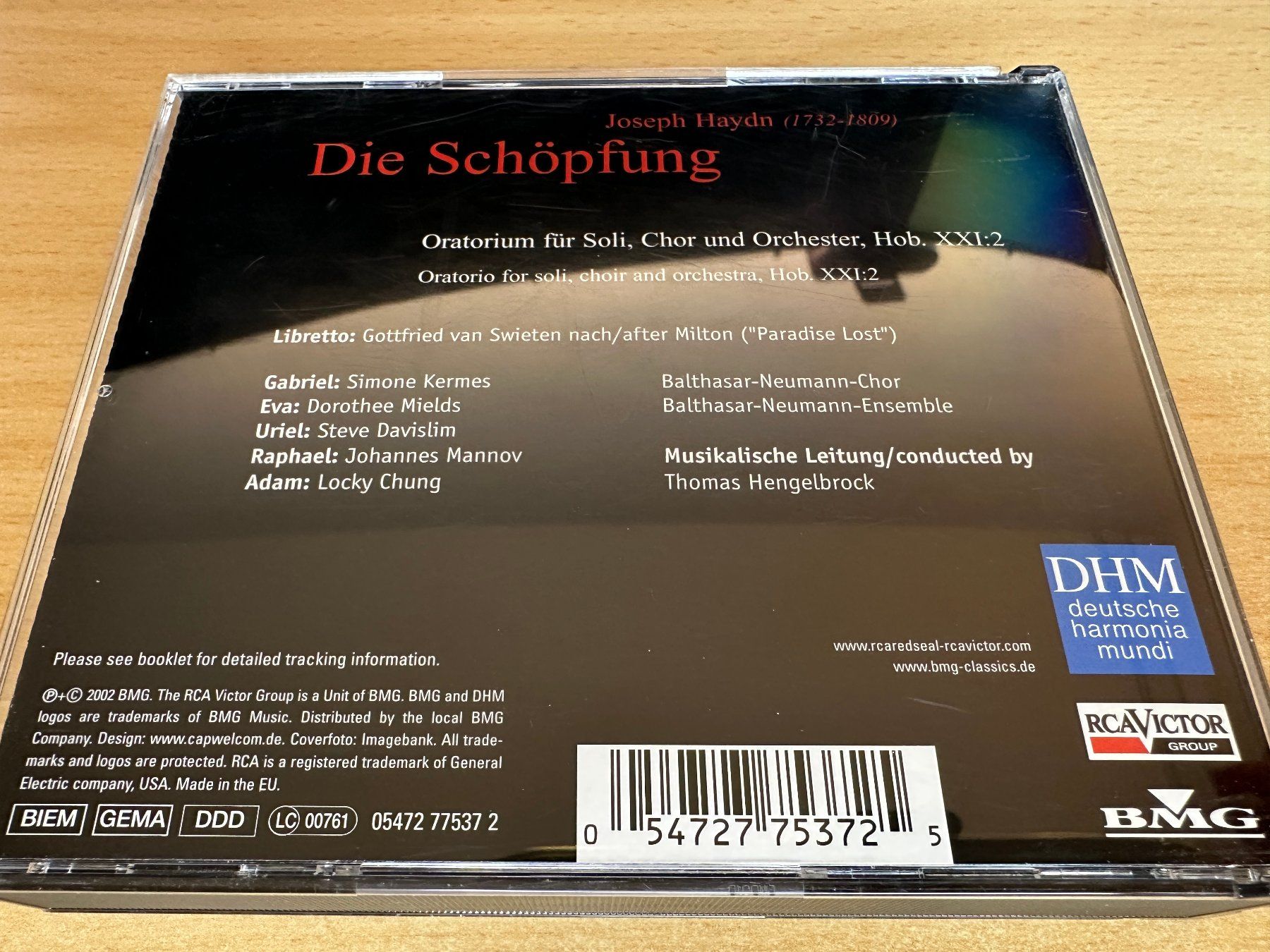 CD: Joseph Haydn – Die Schöpfung - 2 CD – Usato da Rikon im Tösstal venduto da Alpenmutz 1