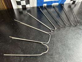 8x Schutzblechstreb / triangle fixation garde-boue