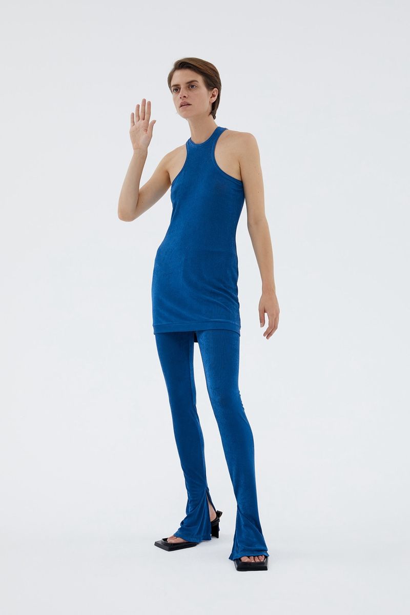 Hosen: Miista Leni Troursers - Blau - Orginalpreis 180.- – Neu und originalverpackt aus Zürich von luxuryoutlet1