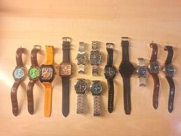 13x Armbanduhren 