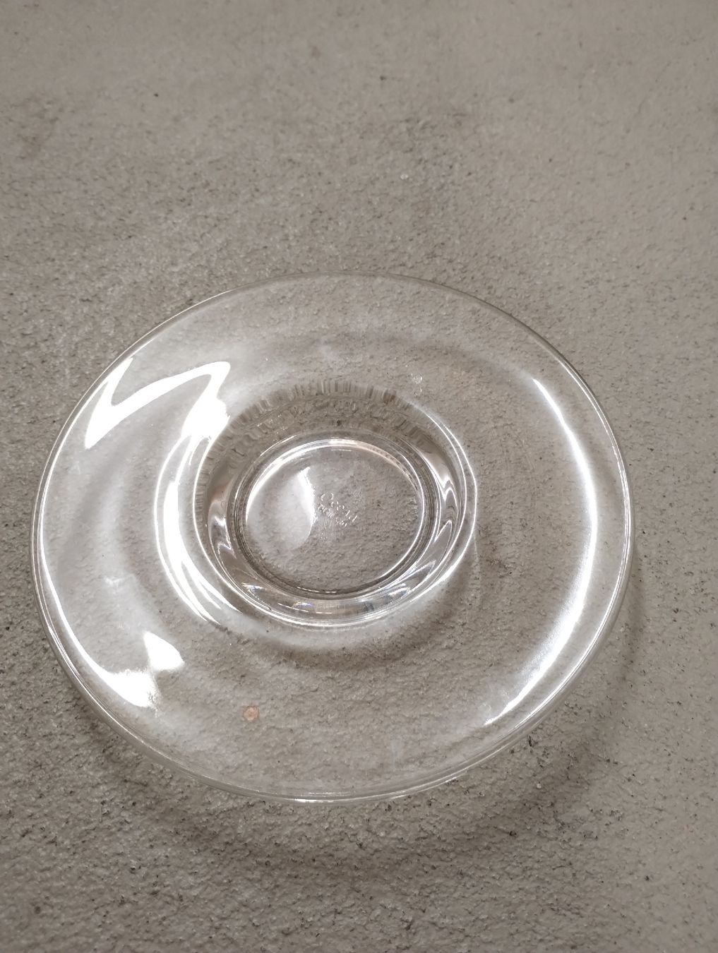 Piatti: Glas Dessertteller / Teelicht halter - 18 Stück Teller – Usato da Zürich venduto da danihell 6