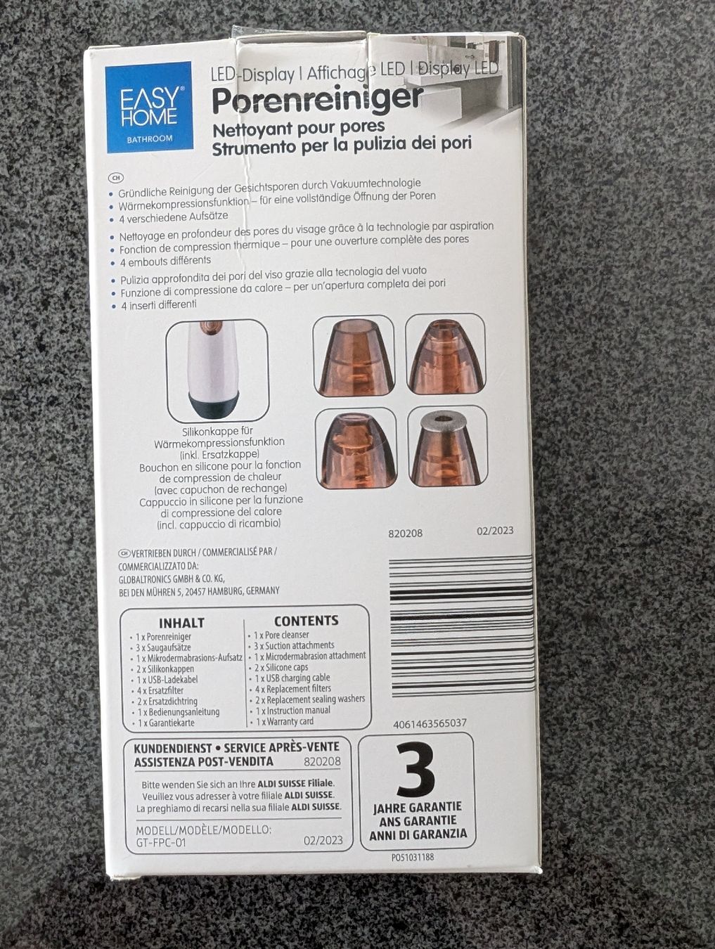 Cura del viso: Easy Home Porenreiniger – Usato da Ganterschwil venduto da Nike18 2