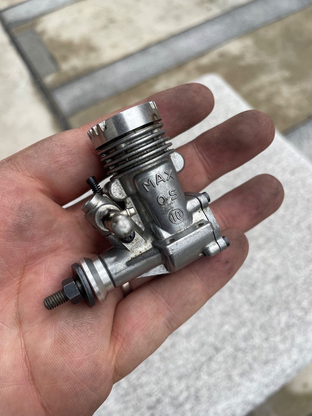 Cadillac Motori: OS Max 10 Vintage Engine RC airplane – Usato da Chiasso venduto da Carrara-Modellismo