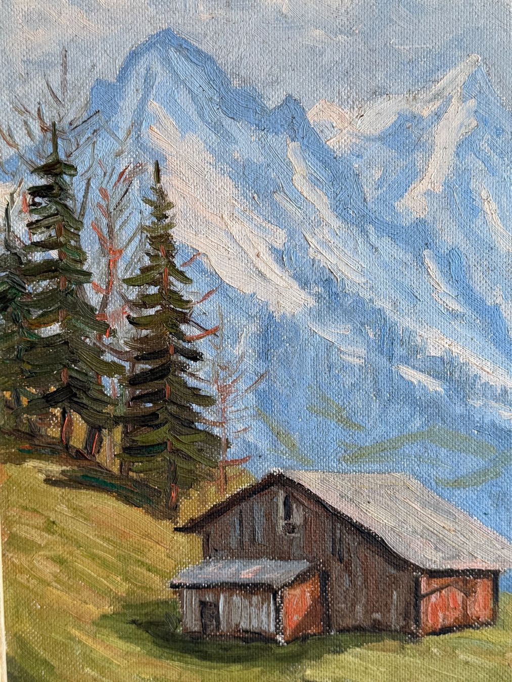 Tableaux: H. Ottiger Original ÖlGemälde 1955 – D'occasion à Basel par PAUL_ART 3