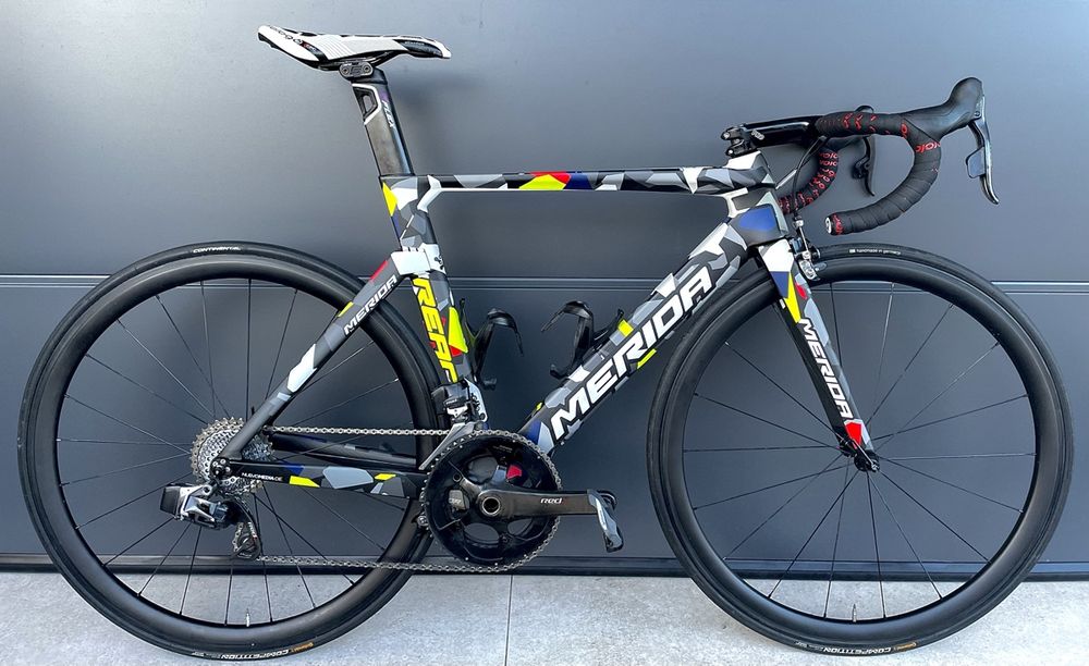 MERIDA REACTO 2020 TEAM Bahrain Carbon Rennvelo Sram Red DI2 | Kaufen ...