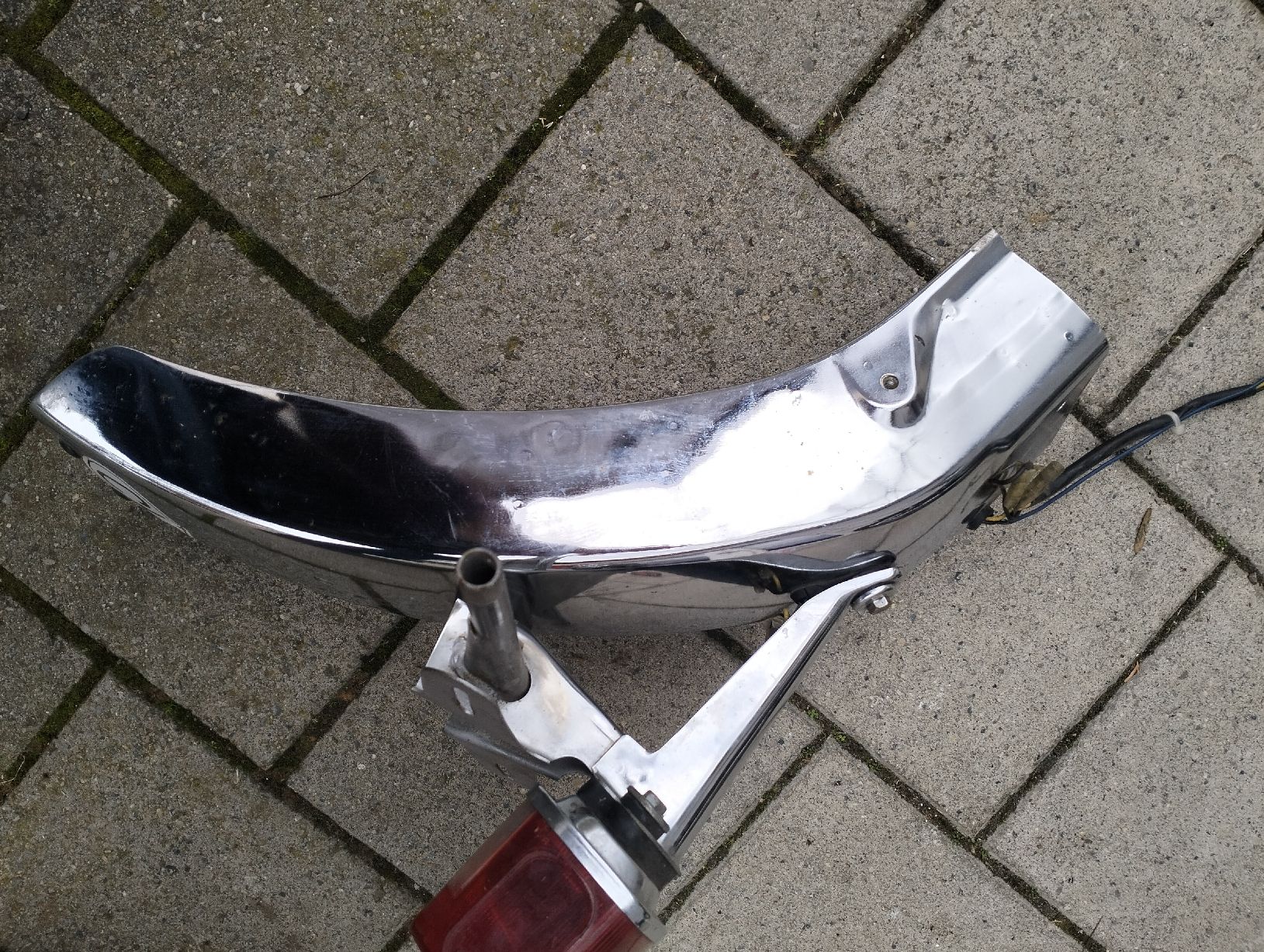 Yamaha Tutti i ricambio per moto: Schutzblech hinten Yamaha RD 125 1E7 – Usato da Ossingen venduto da Challenger74 4
