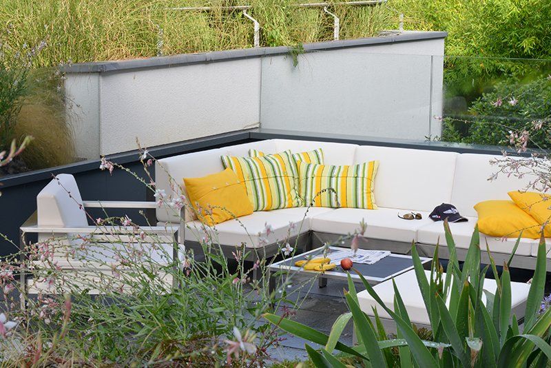 Moderne GartenLounge aus Chromstahl Kaufen auf Ricardo