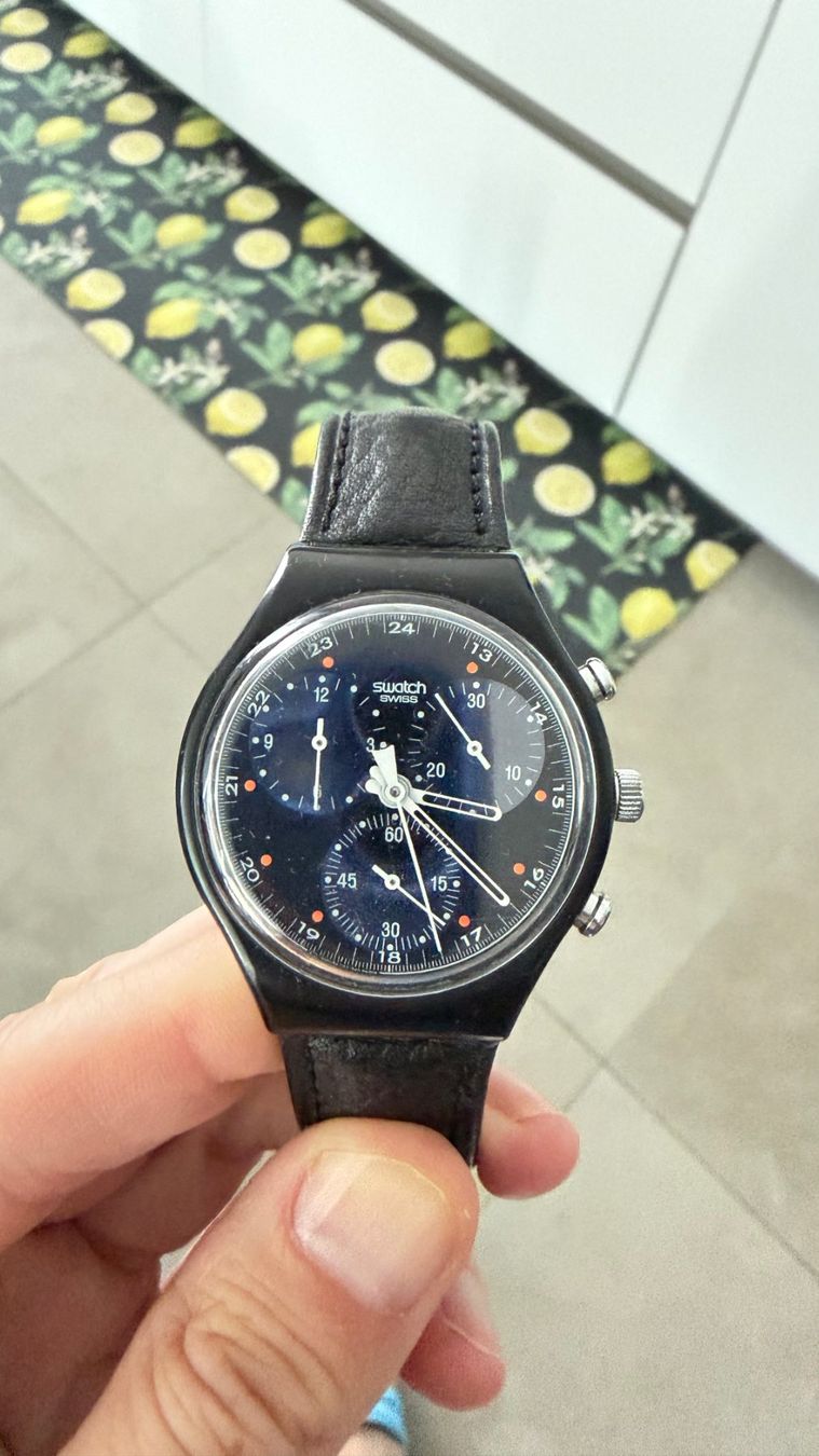 Swatch Orologi: Swatch Chrono Wall Street SCB106 1992 – Usato da Chiasso venduto da mfo_9pvw