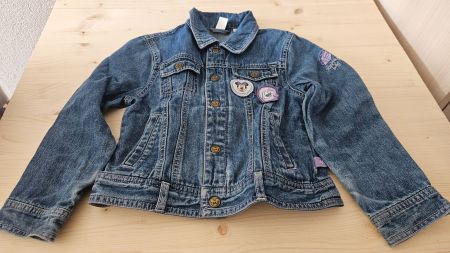 Coole Jeansjacke von Disney, Grösse 122, Top Zustand!