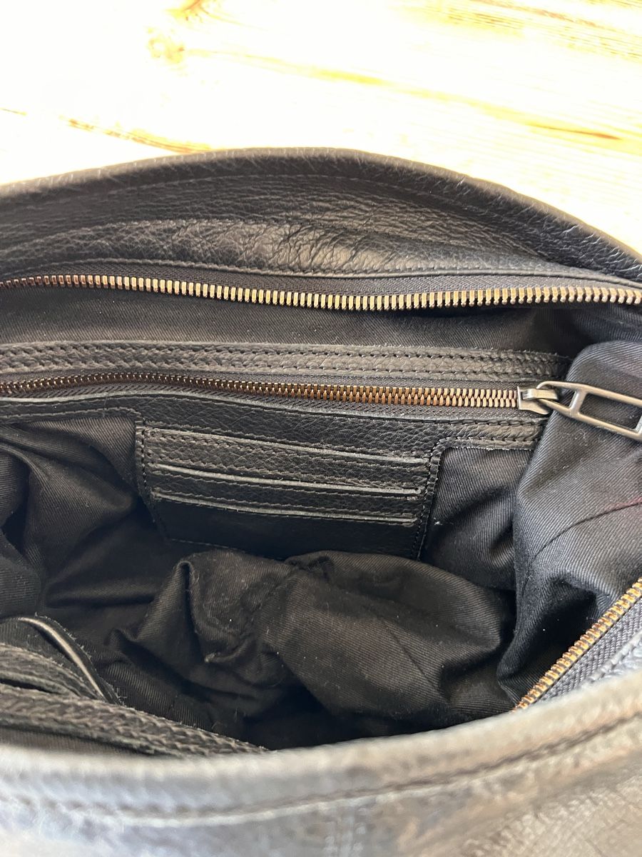 Marc O'Polo Taschen für Damen: Schwarze Marc O’Polo Ledertasche – Gebraucht aus Egg b. Zürich von Kompass03 2