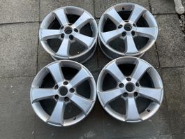 VW Alufelgen 16 Zoll 6Jx16H2 ET50, Golf 5/6, Touran, Caddy
