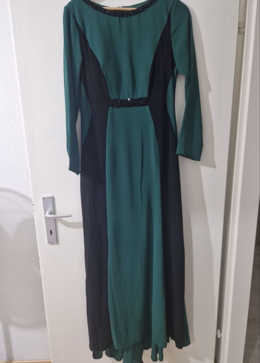 Kleider: Grün/Schwarzes Abendkleid, Grösse 44 – Gebraucht aus Kreuzlingen von goe_8zvl