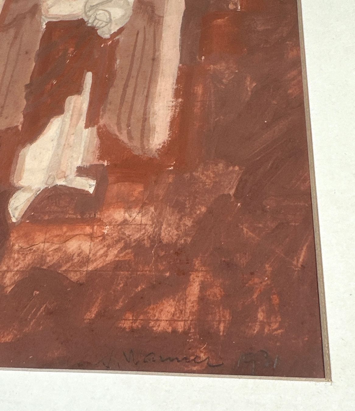 Gemälde: August Wanner Gouache – Gebraucht aus Horgen von eli_9xdn 3