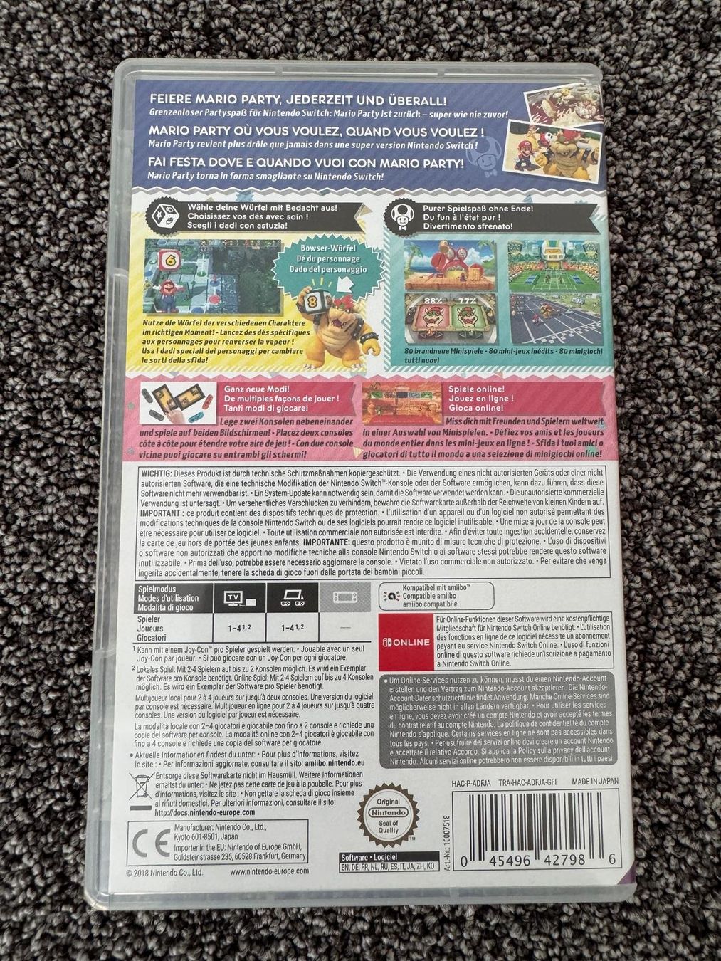 Nintendo Spiele: Nintendo Super Mario Party, Switch, DE – Gebraucht aus Degersheim von Computer_Paradise 1