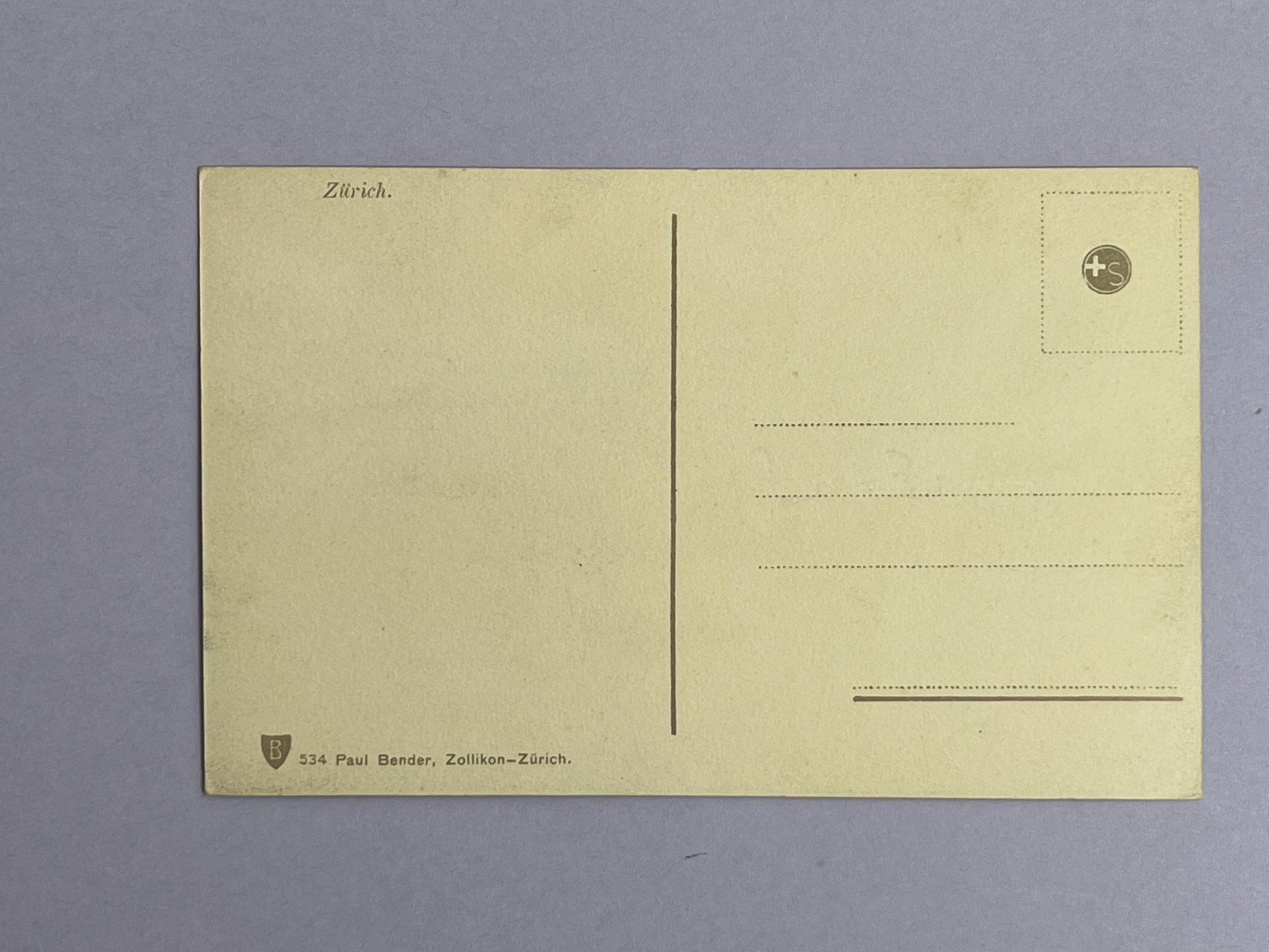 Cartoline postali: Zürich - See bei Vollmond – Usato da Steg VS venduto da danwer74 1