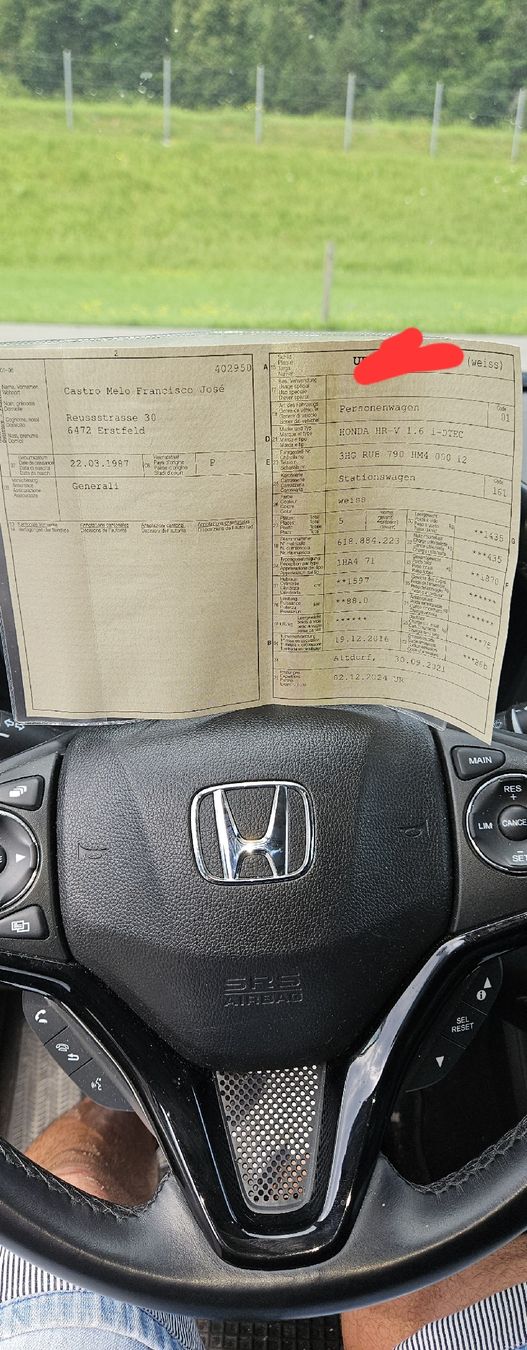Honda Automobili: Honda hrv – Usato da Erstfeld venduto da Melo22387 8
