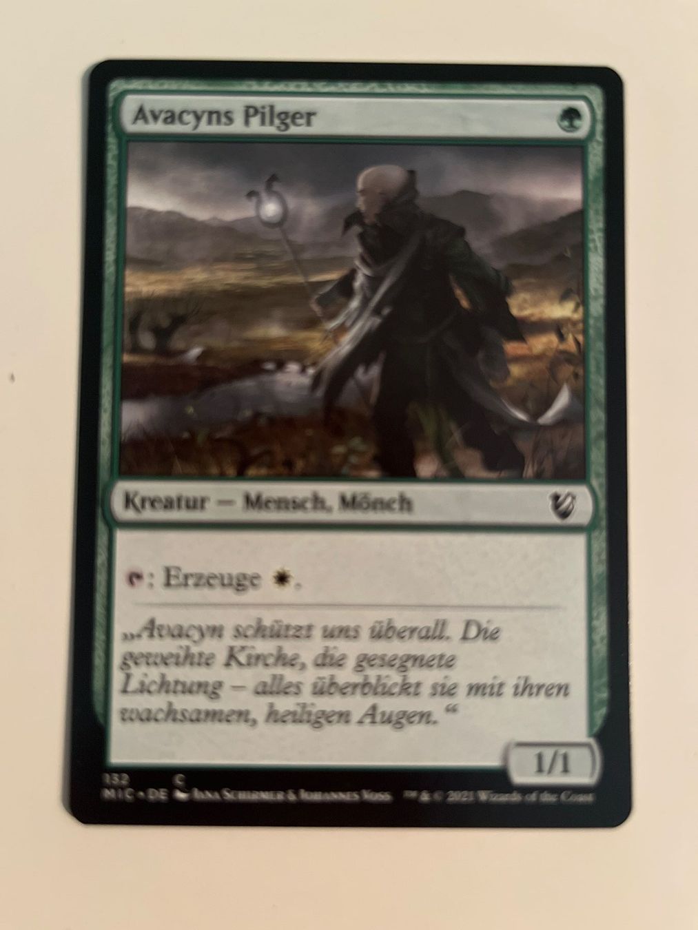 Magic The Gathering Carte collezionabili: 1 x Avacyns Pilger - Magic: The Gathering - MtG – Usato da Kriens venduto da Shadi1980