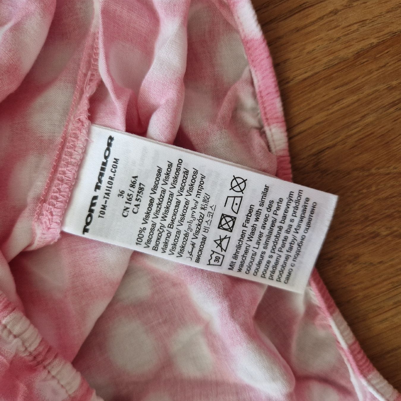 Tom Tailor Blusen: Tom Tailor Bluse, Gr. 36, Viscose, Sommer Look, Rosa! – Gebraucht aus Nendeln von Zopfie_ 6