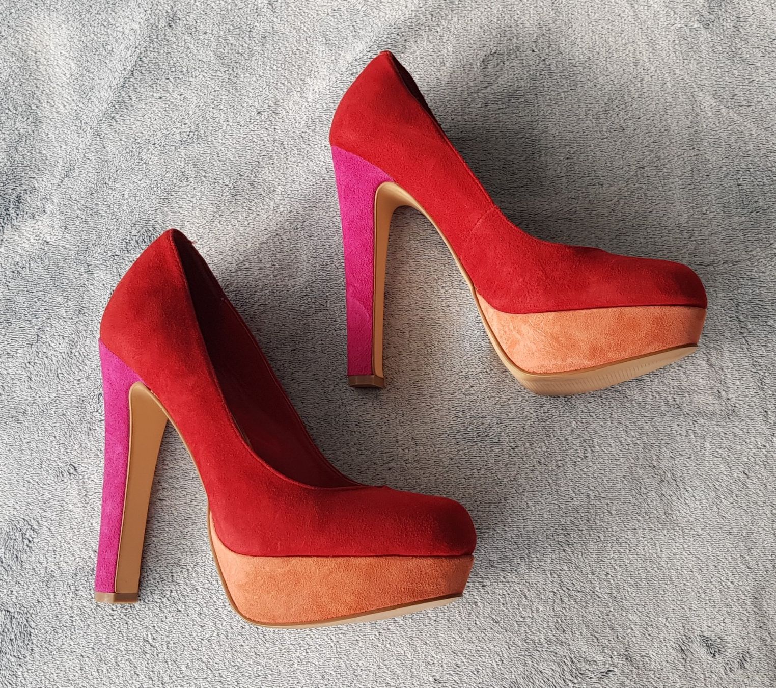 Steve Madden Damenschuhe: Ausgefallene Steve Madden Pumps aussen Echtleder 38 – Gebraucht aus Schlatt TG von Pfusi3 3
