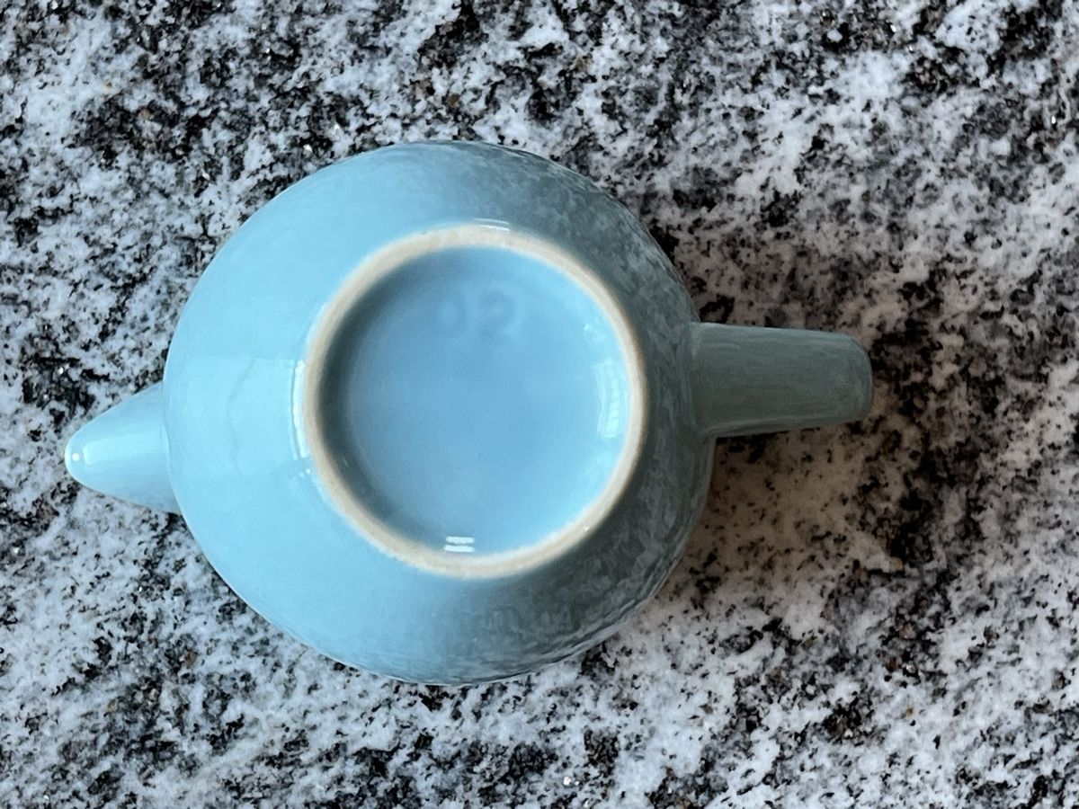 Caraffe: Milchkrüglein von Rössler, blau – Usato da Chur venduto da Moca17 1