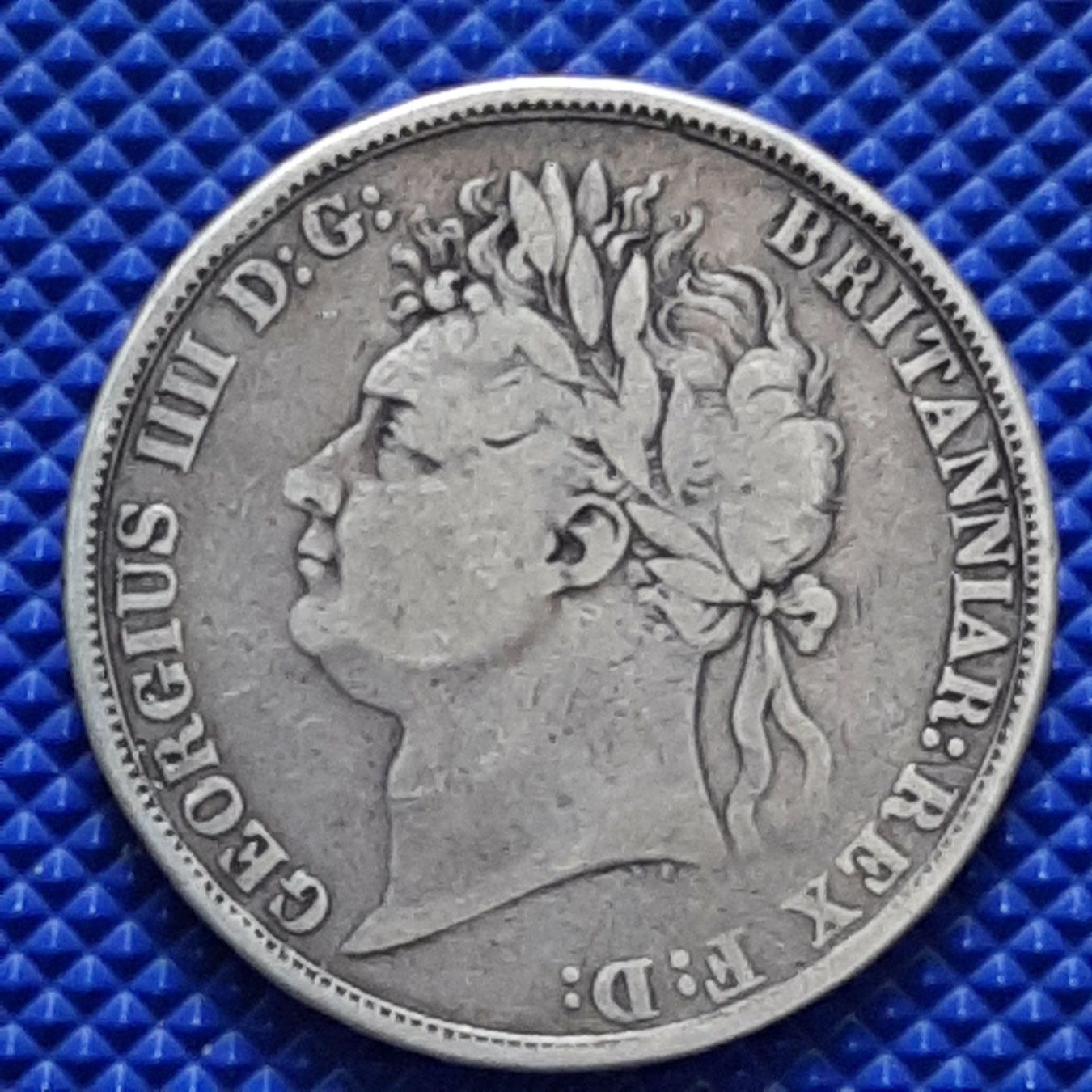 Alle Münzen: 1 Crown 1822 Georgius IIII – Gebraucht aus Carouge GE von cecob0909