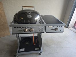 Outdoorchef Grill mit Seitenkocher gebraucht