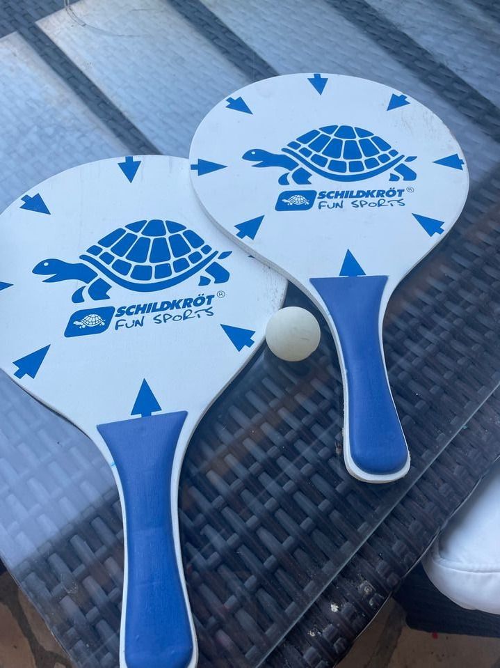 Schläger: Ping Pong Schläger gross Schildkröt 37cm – Gebraucht aus Bergdietikon von antovale